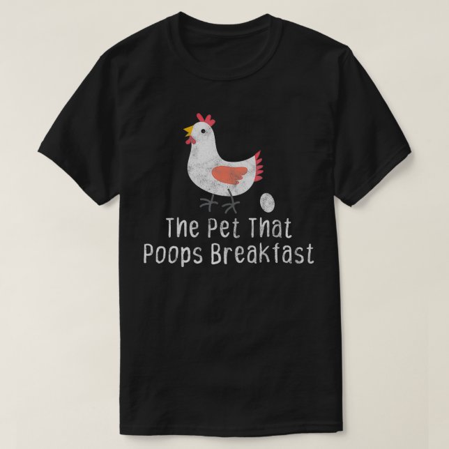 Camiseta El Mascota que prepara el desayuno como regalo de  (Diseño del anverso)
