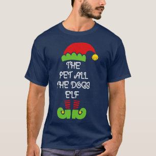 Camiseta El Mascota Todos Los Perros Elf Divertido Pareándo