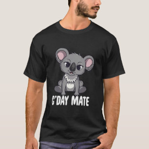 Camiseta El mate del GDay Kawaii Koala Australia Tierra