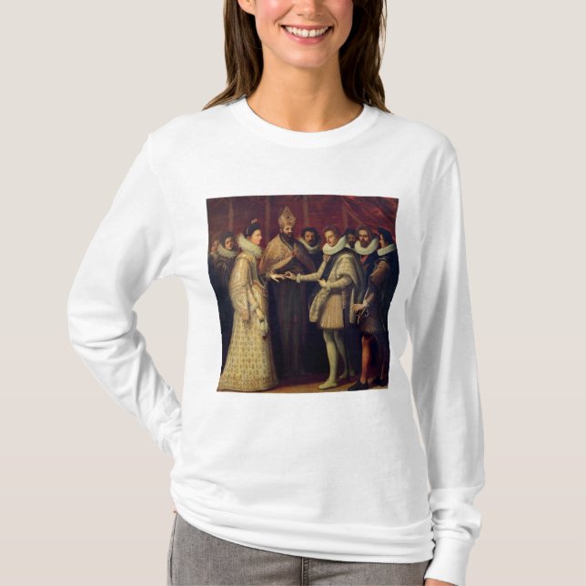 Camiseta El matrimonio de Catherine de Medici (Anverso)