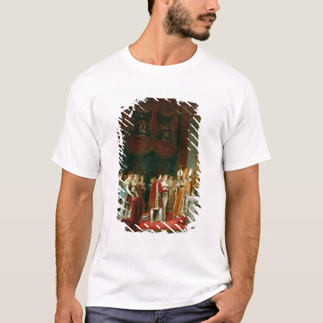 Camiseta El matrimonio de Napoleón I y María (Anverso)