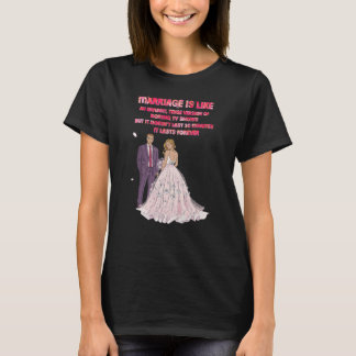 Camiseta El Matrimonio Es Como Un Sarcástico De Las Nacione