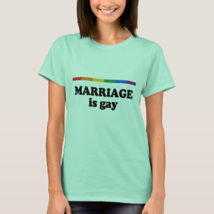 Camiseta El matrimonio es gay
