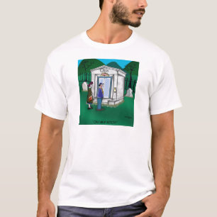 Camiseta El mausoleo de Otis Elevator sólo tiene un botón d