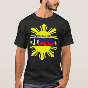 Camiseta El mayor abuelo filipino liolo del mundo, Filipina
