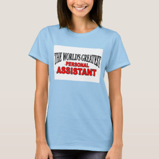 Camiseta El mayor asistente personal del mundo
