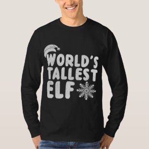 Camiseta El mayor elfo más alto del mundo - Navidades diver