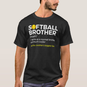 Camiseta El mayor fan del hermano de definición de software