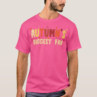 Camiseta El mayor fanático del otoño para el amante de la t