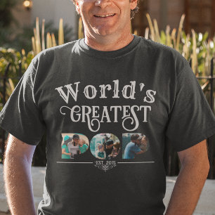 Camiseta El mayor POP del mundo con 3 fotos