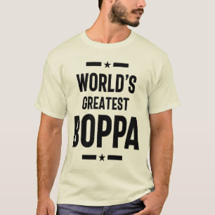 Camiseta El mayor regalo del Día del Padre en la Boppa del