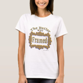 Camiseta El Mayordomo Era Un Diseño De Misterio Divertido
