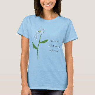 Camiseta Él me ama, él me ama no…