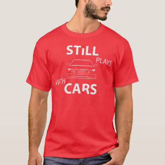 Camiseta El mecánico todavía juega con la familia de automó
