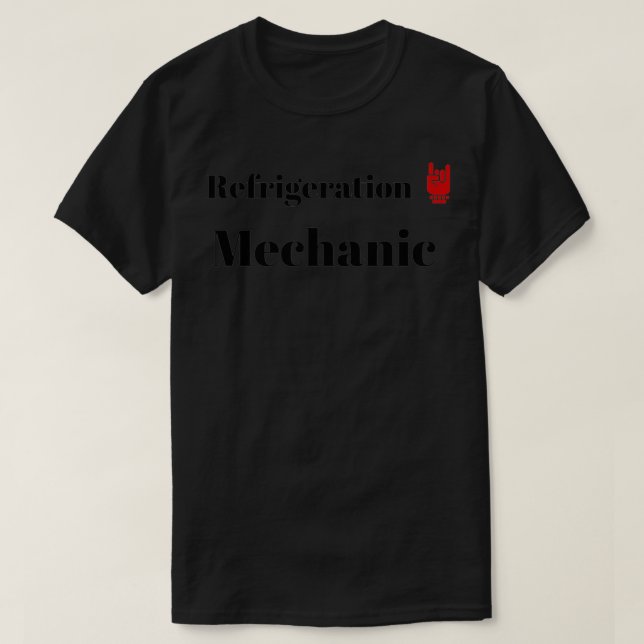 Camiseta El mecanismo de refrigeración (Diseño del anverso)