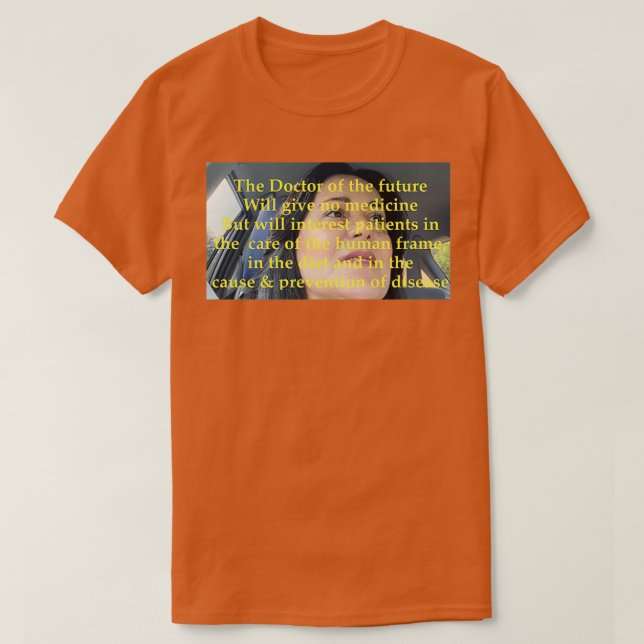 Camiseta El Médica del futuro (Diseño del anverso)