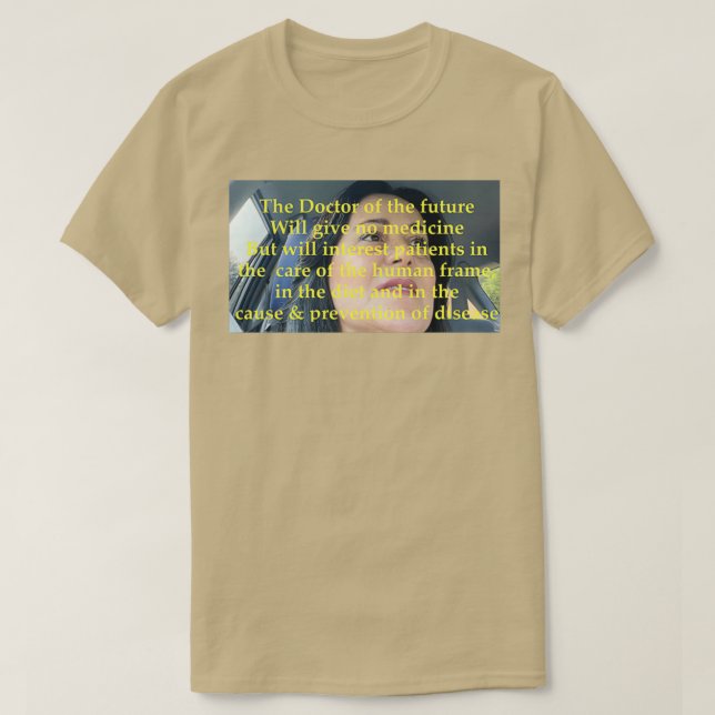 Camiseta El Médica del futuro (Diseño del anverso)