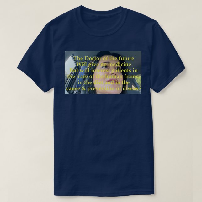 Camiseta El Médica del futuro 1 (Diseño del anverso)