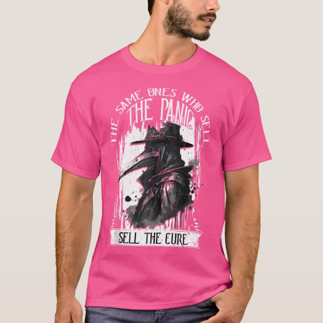 Camiseta El Médico De La Peste Los Mismos Que Venden El Pán (Anverso)