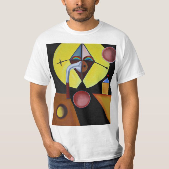 Camiseta El Médico de la peste - Pintura de petróleo (Anverso)