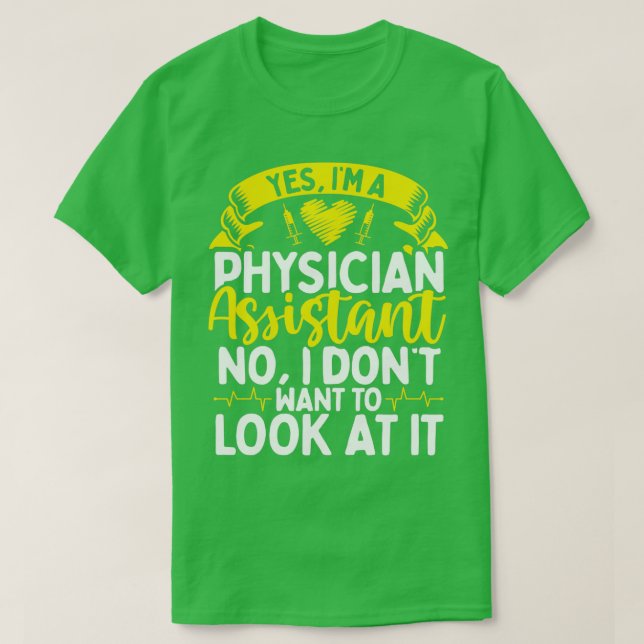 Camiseta El Médico Debe Tener Un Estudio De Aplicación Esco (Diseño del anverso)