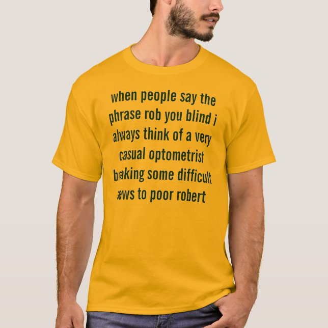 Camiseta el médico está en (sensible) (Anverso)
