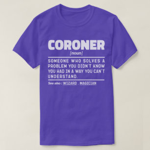 Camiseta El médico forense Non Job Present Guay Dad