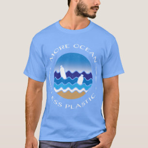 Camiseta El medio ambiente de reciclaje El clima y la natur