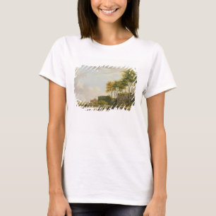 Camiseta El Medway en Rochester, 1776 (aceite en lona)