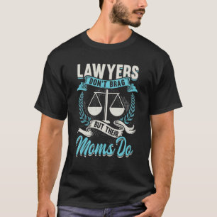 Camiseta El mejor abogado jamás abogado Juez Paralegal Mock
