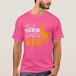 Camiseta El mejor abuelo de Buckin es el divertido abuelo D