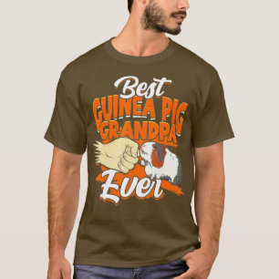 Camiseta El mejor abuelo de cerdo de Guinea jamás Mascota r