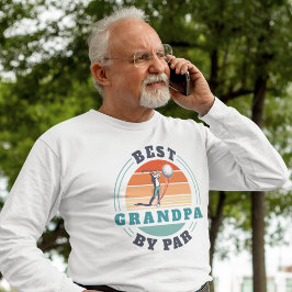 Camiseta El Mejor Abuelo De Golfing Por El Personalizado De