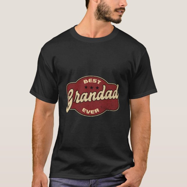 Camiseta El mejor abuelo de la historia (Anverso)