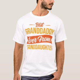 Camiseta El Mejor Abuelo De La Nieta