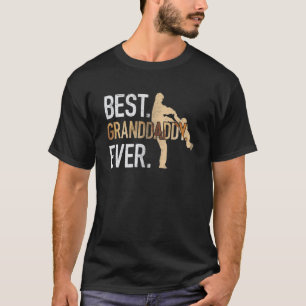 Camiseta El mejor abuelo de la nieta
