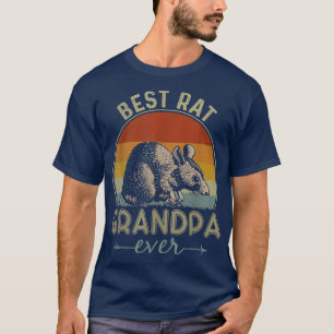 Camiseta El mejor abuelo de la rata jamás católico D del pa