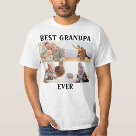 Camiseta El mejor abuelo de todos los tiempos 4 Collage de 