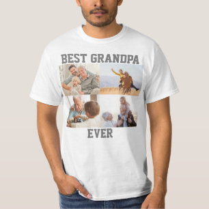 Camiseta El mejor abuelo de todos los tiempos 4 Collage de