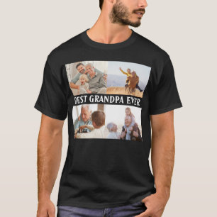 Camiseta El mejor abuelo de todos los tiempos 4 Collage de