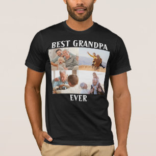 Camiseta El mejor abuelo de todos los tiempos 4 Collage de