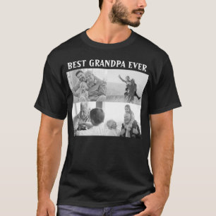 Camiseta El mejor abuelo de todos los tiempos 4 Collage de 
