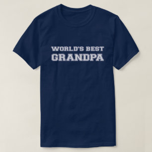 Camiseta El mejor abuelo del mundo