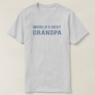Camiseta El mejor abuelo del mundo