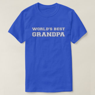 Camiseta El mejor abuelo del mundo