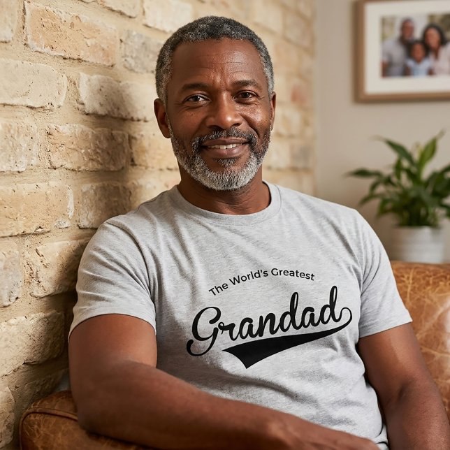 Camiseta - El Mejor Abuelo del Mundo - Ligera (Subido por el creador)