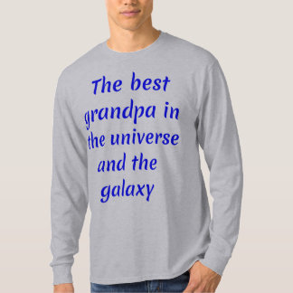 Camiseta El mejor abuelo del universo y la galaxia
