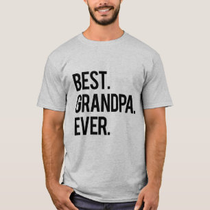 Camiseta El mejor abuelo jamás fue un abuelo maravilloso