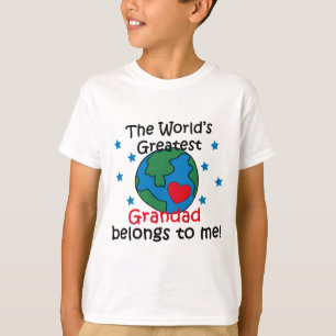 Camiseta El mejor abuelo me pertenece