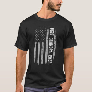 Camiseta El mejor abuelo que jamás haya pintado la bandera